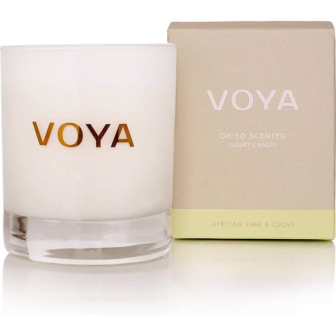 VOYA African Lime & Clove Luxury Scented Candle 20cl VOYA