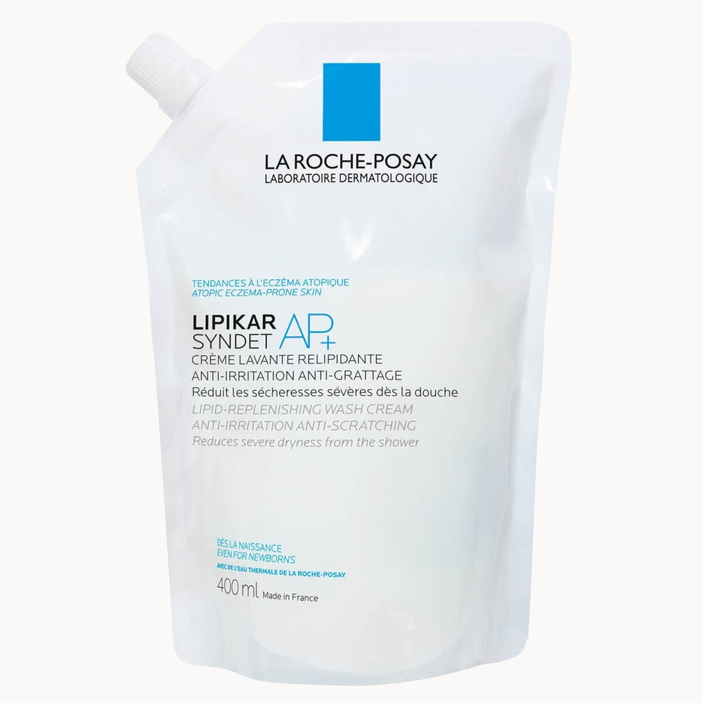 La Roche-Posay Lipikar Syndet AP+ Lipid-Replenishing Cream Wash Refill Pouch 400ml