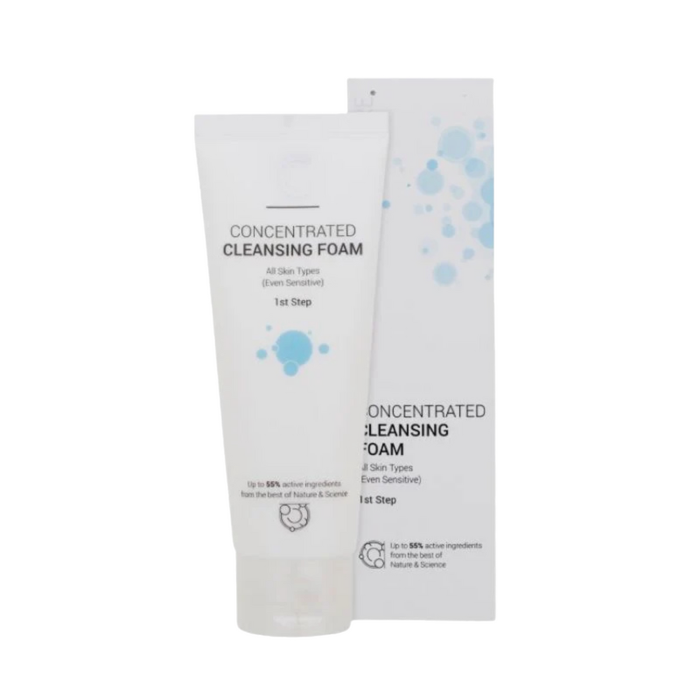 Vegan foam face cleanser wash