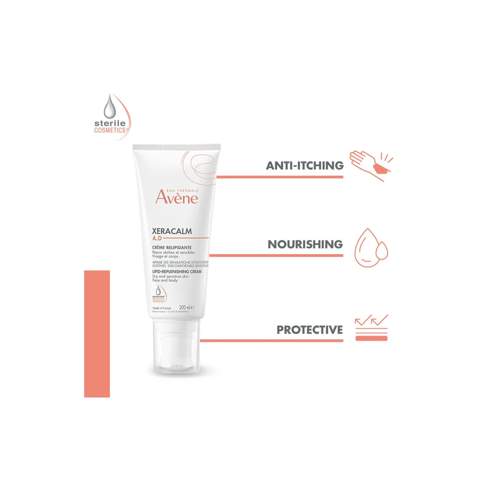 Avène XeraCalm A.D Lipid-Replenishing Cream 200ml