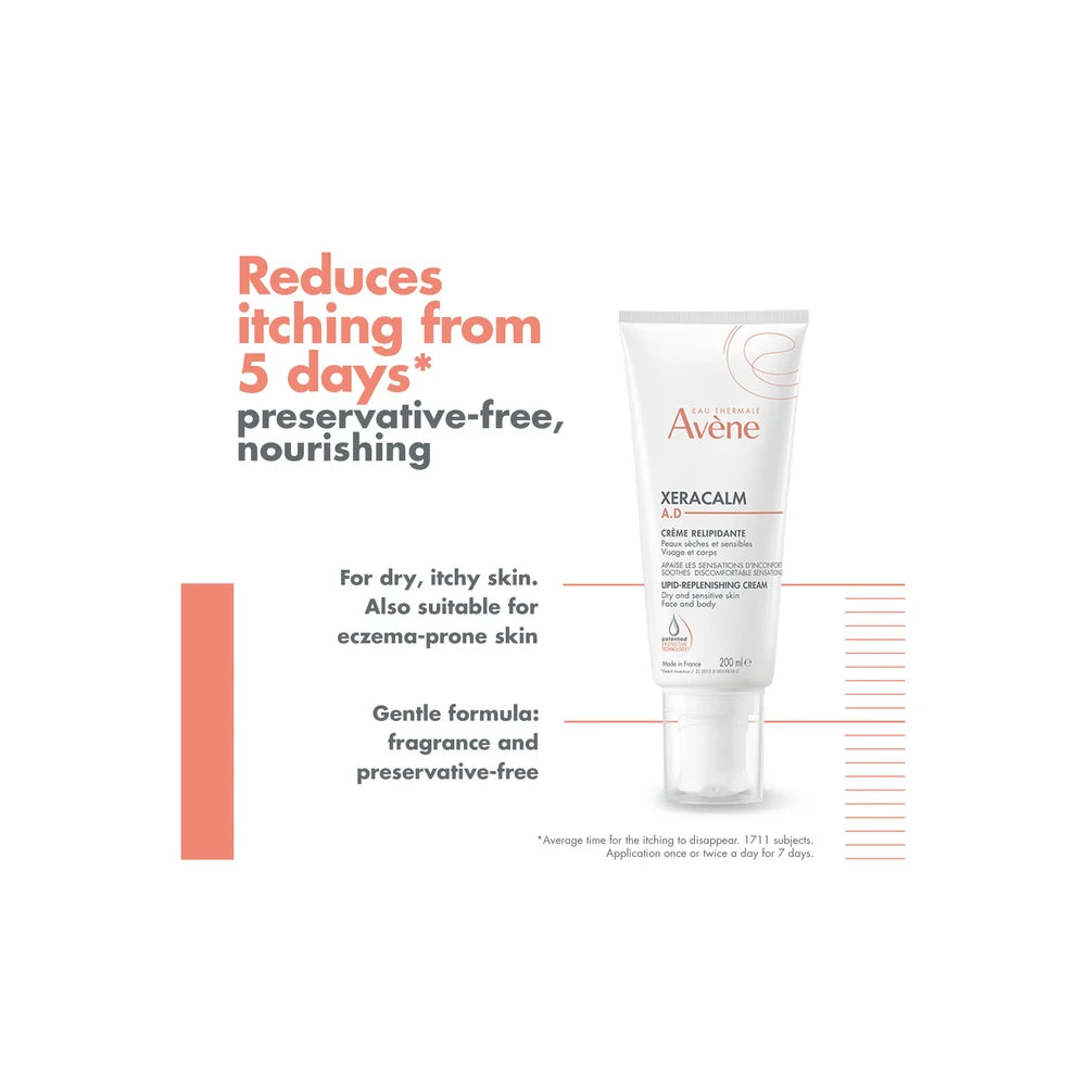 Avène XeraCalm A.D Lipid-Replenishing Cream 200ml