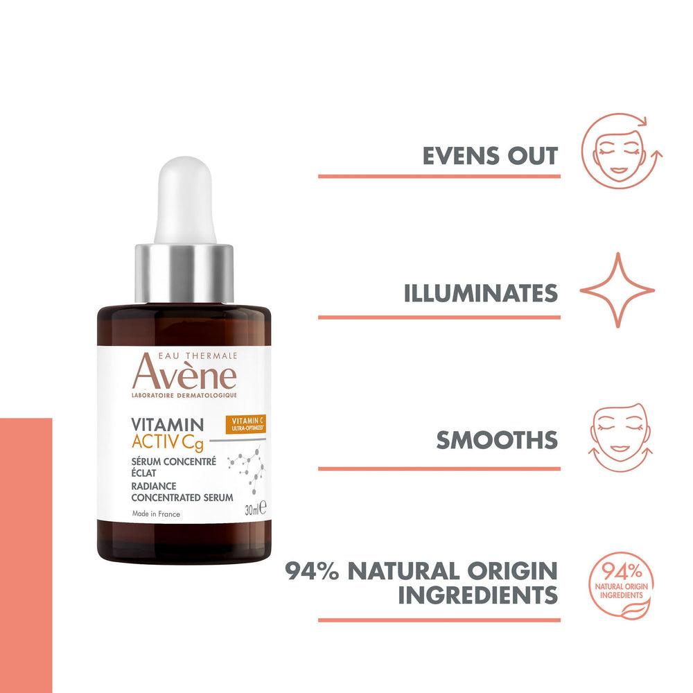 Avène Vitamin Activ Cg Radiance Serum 30ml — packaging detail