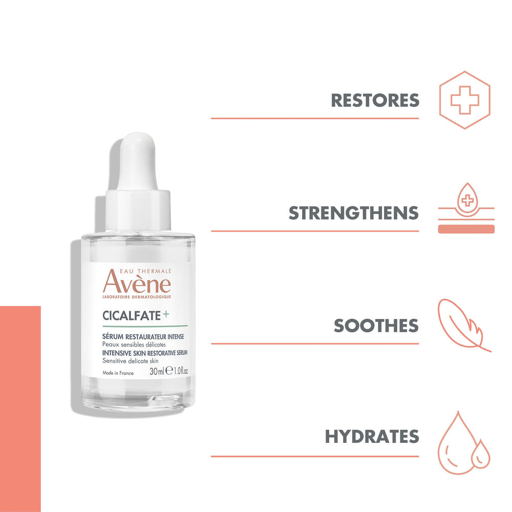 Avène Cicalfate+ Intensive Restorative Serum 30ml — formula and texture