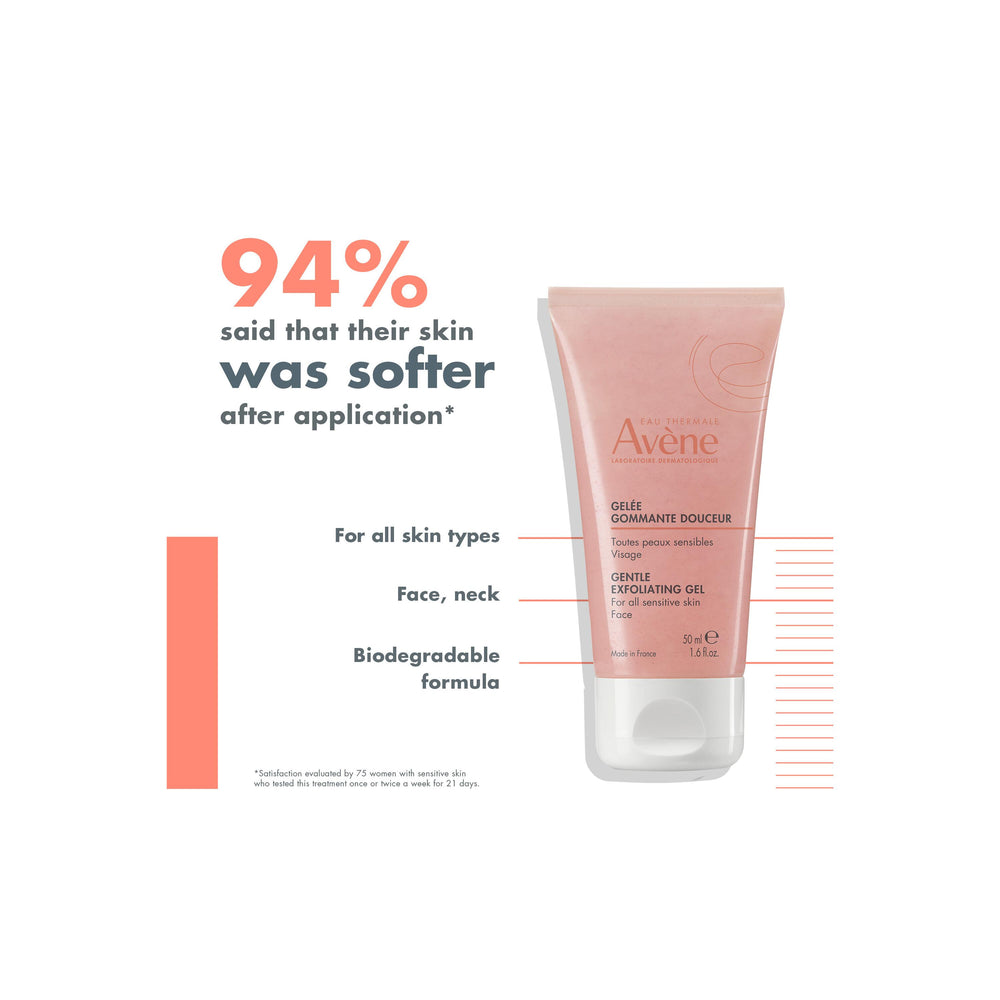 Avène Gentle Exfoliating Gel 50ml — packaging detail