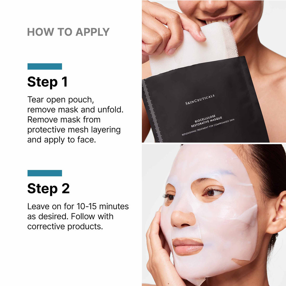 SkinCeuticals Biocellulose Restorative Masque (1 Sheet Mask) Face Masks