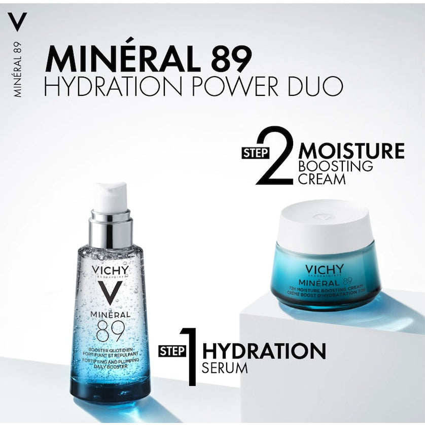 VICHY Minéral 89 72H Moisture Boosting Day Cream for Normal Skin 50ml