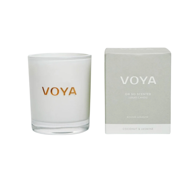 VOYA Coconut & Jasmine Luxury Scented Candle 20cl