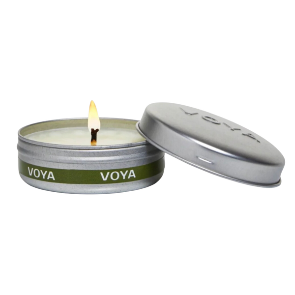 VOYA African Lime & Clove Mini Travel Candle