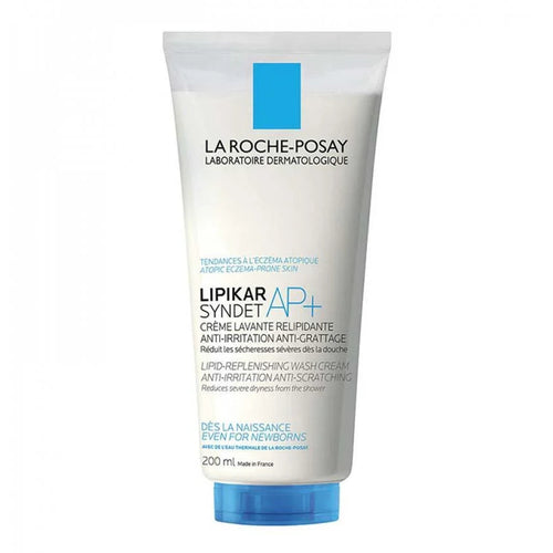 La Roche-Posay Lipikar Syndet AP+ Soothing Cream Wash For Eczema And Atopic Skin 200ml
