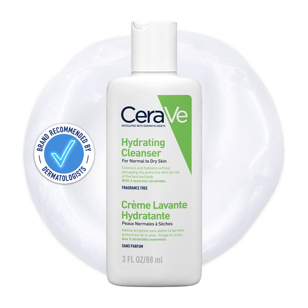 CeraVe Travel Size Hydrating Cleanser 88ml