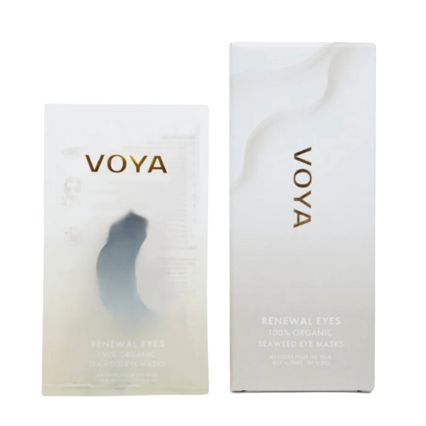 VOYA Renewal Eyes 100% Organic Seaweed Eye Masks x4 pairs