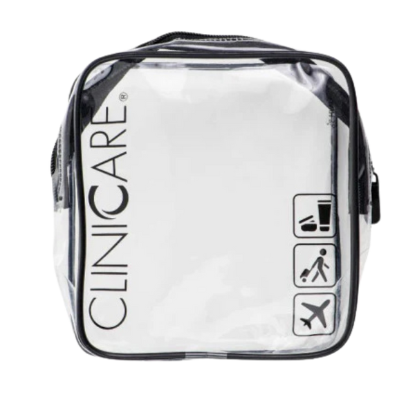 ClinicCare Clear Travel Toiletry Bag