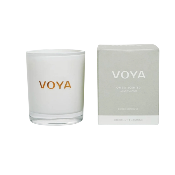 VOYA Coconut & Jasmine Luxury Scented Candle 20cl