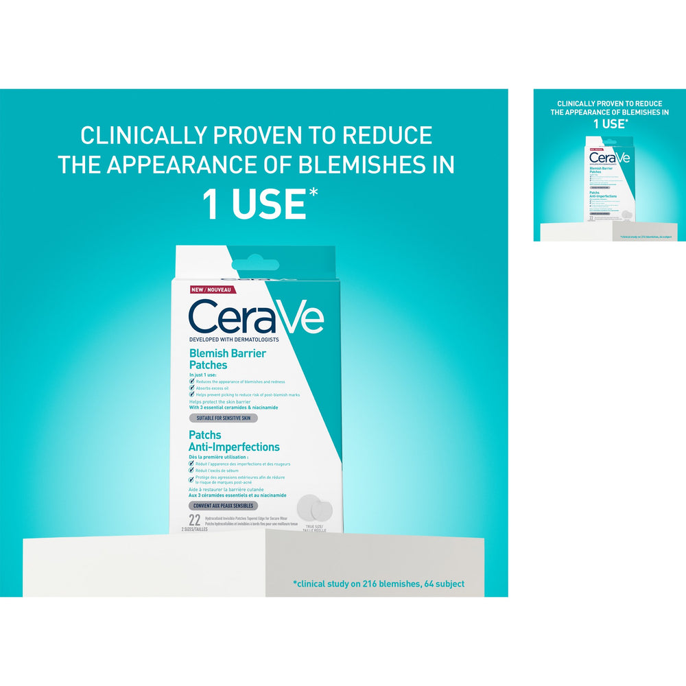 CeraVe Blemish Barrier Patches - 22