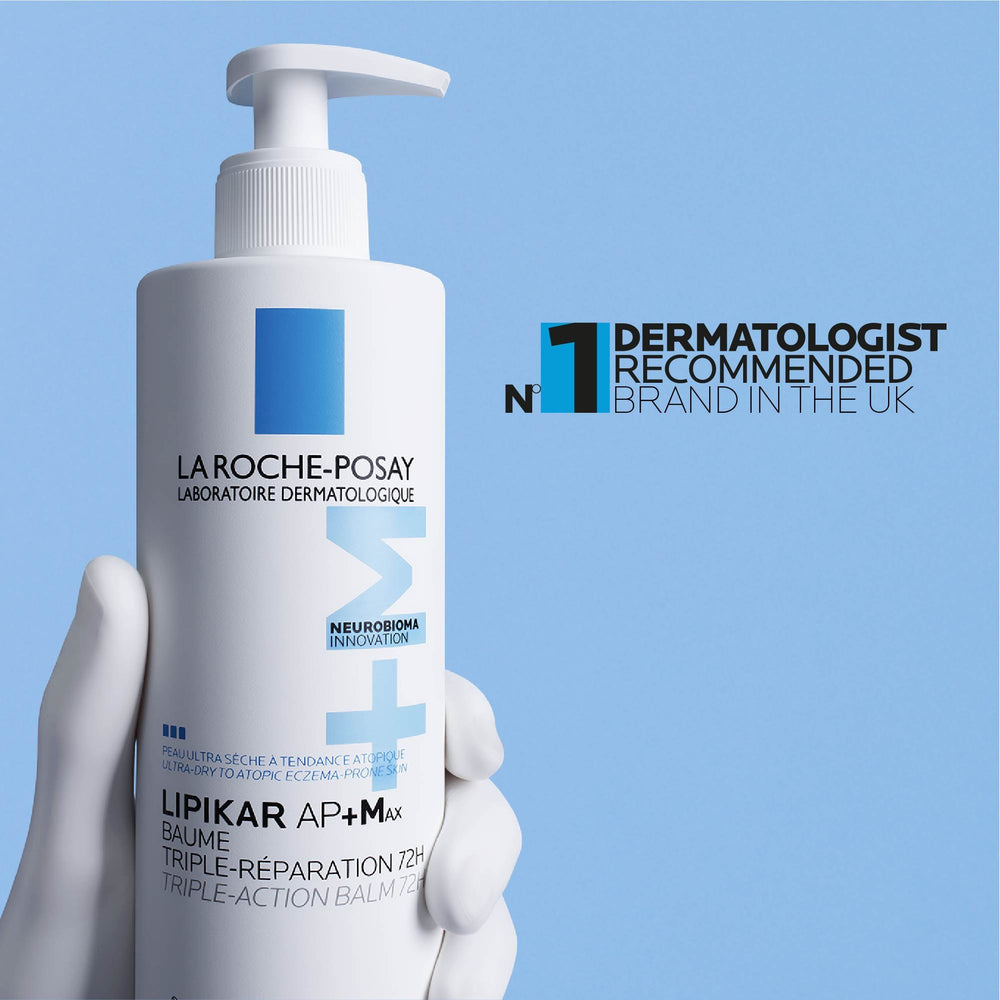 La Roche-Posay Lipikar Baume AP+MAX Triple-Action Balm for Ultra-Dry, Eczema-Prone Skin 400ml
