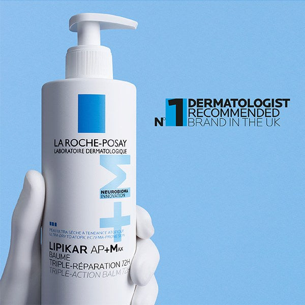La Roche-Posay Lipikar Baume AP+MAX Triple-Action Balm for Ultra-Dry, Eczema-Prone Skin 400ml