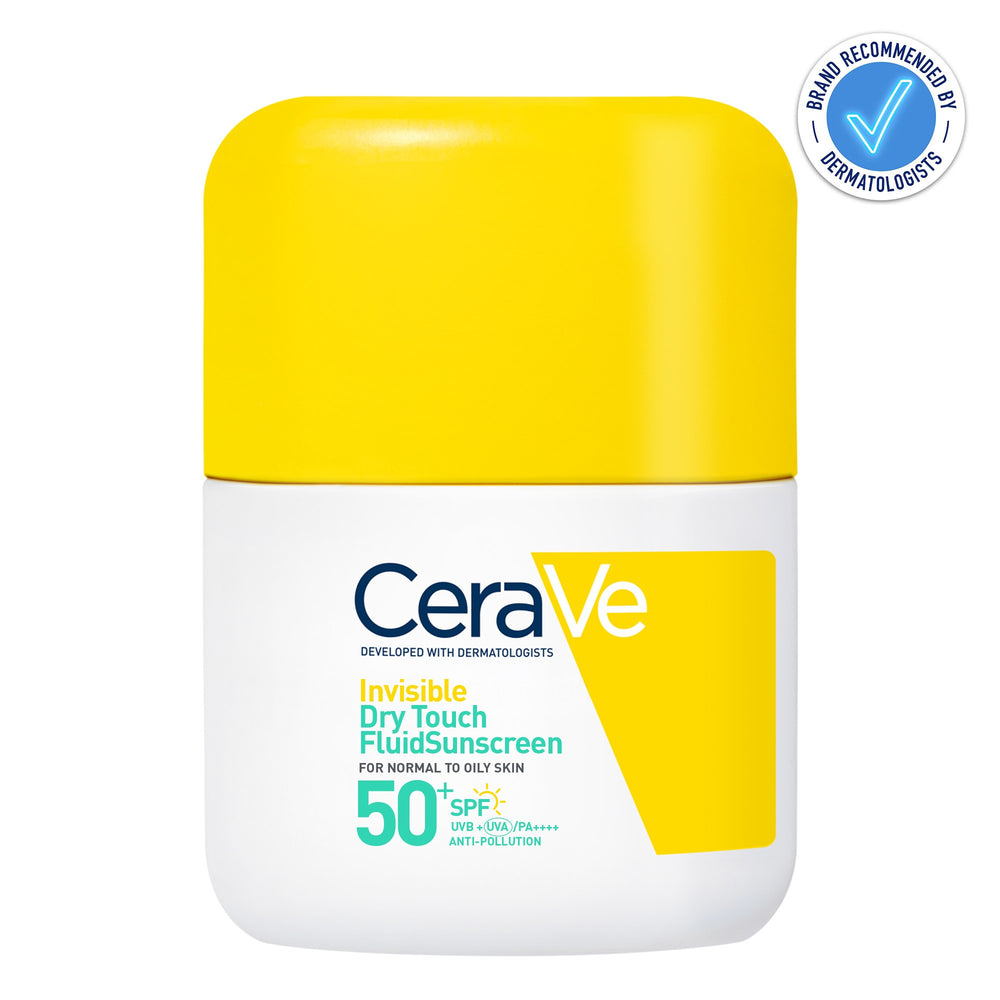 CeraVe Invisible Dry Touch Fluid Sunscreen SPF 50 50ml