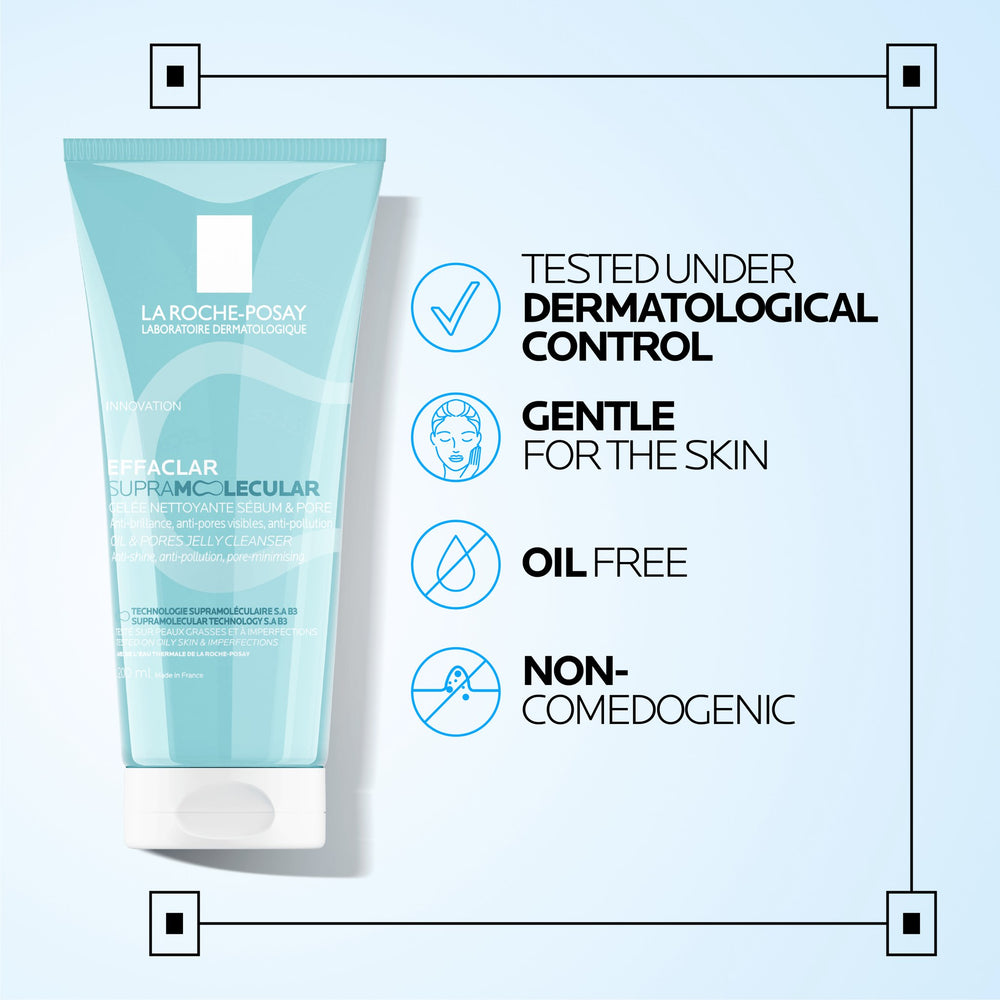 La Roche-Posay Effaclar Supramolecular Face Jelly Cleanser 200ml