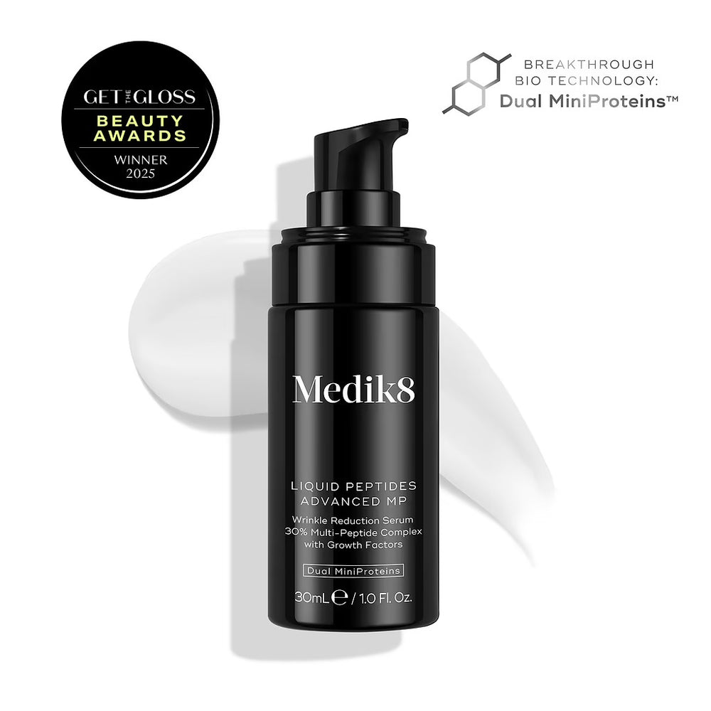 Medik8 Peptide Boosters Kit Liquid Peptides Advanced MP 30ml + Advanced pro-collagen+ Peptide Cream 12.5ml