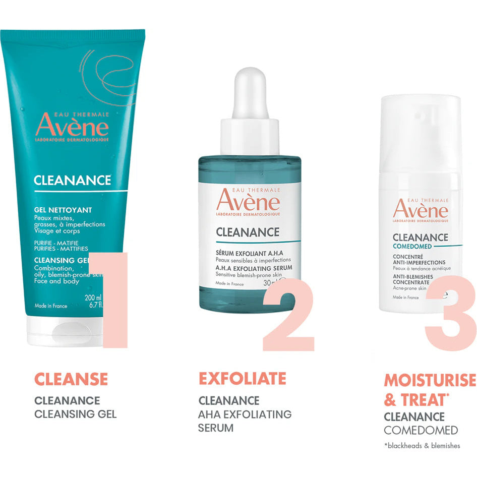 Avène Cleanance Cleansing Gel 200ml — application technique