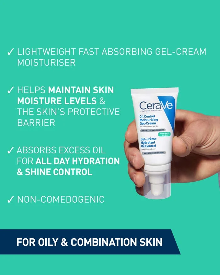 CeraVe Oil Control Moisturising Gel Cream 52ml