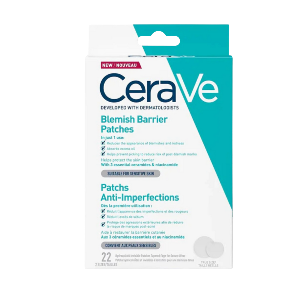 Cerave Blemish Barrier Patches Packaging