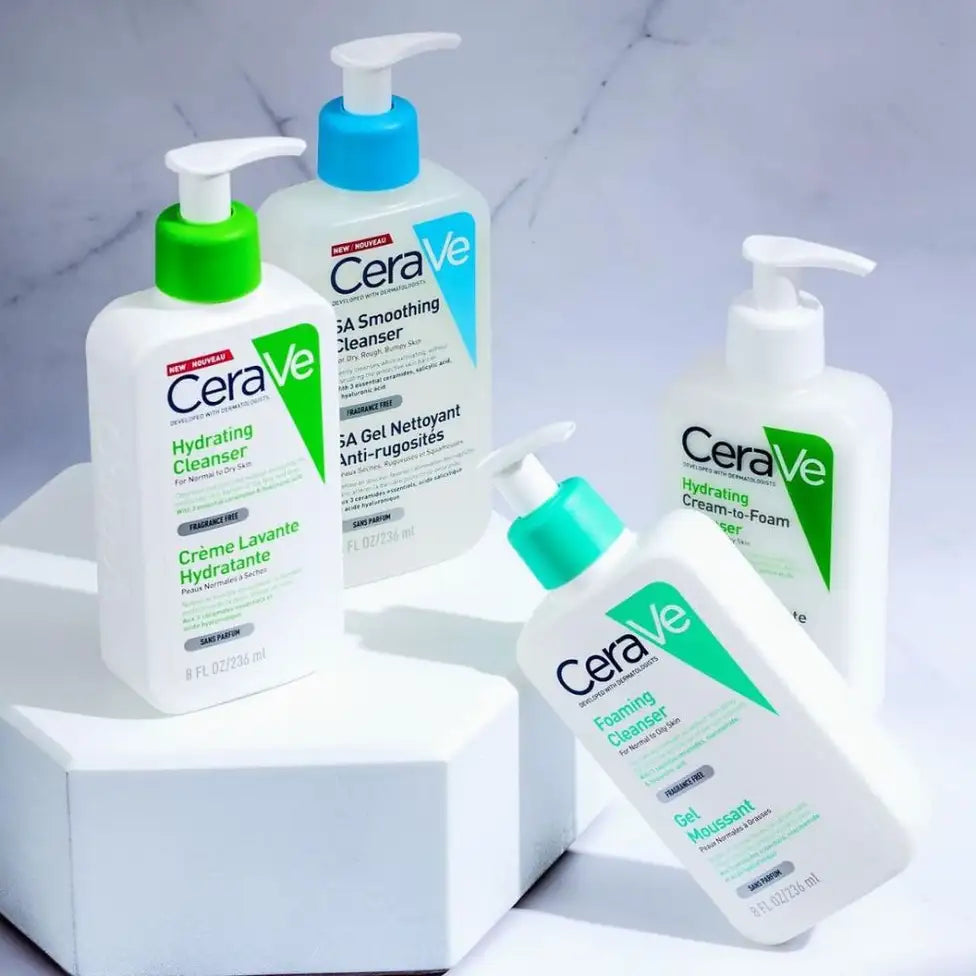 CeraVe Hydrating Cream-to-Foam Cleanser 236ml