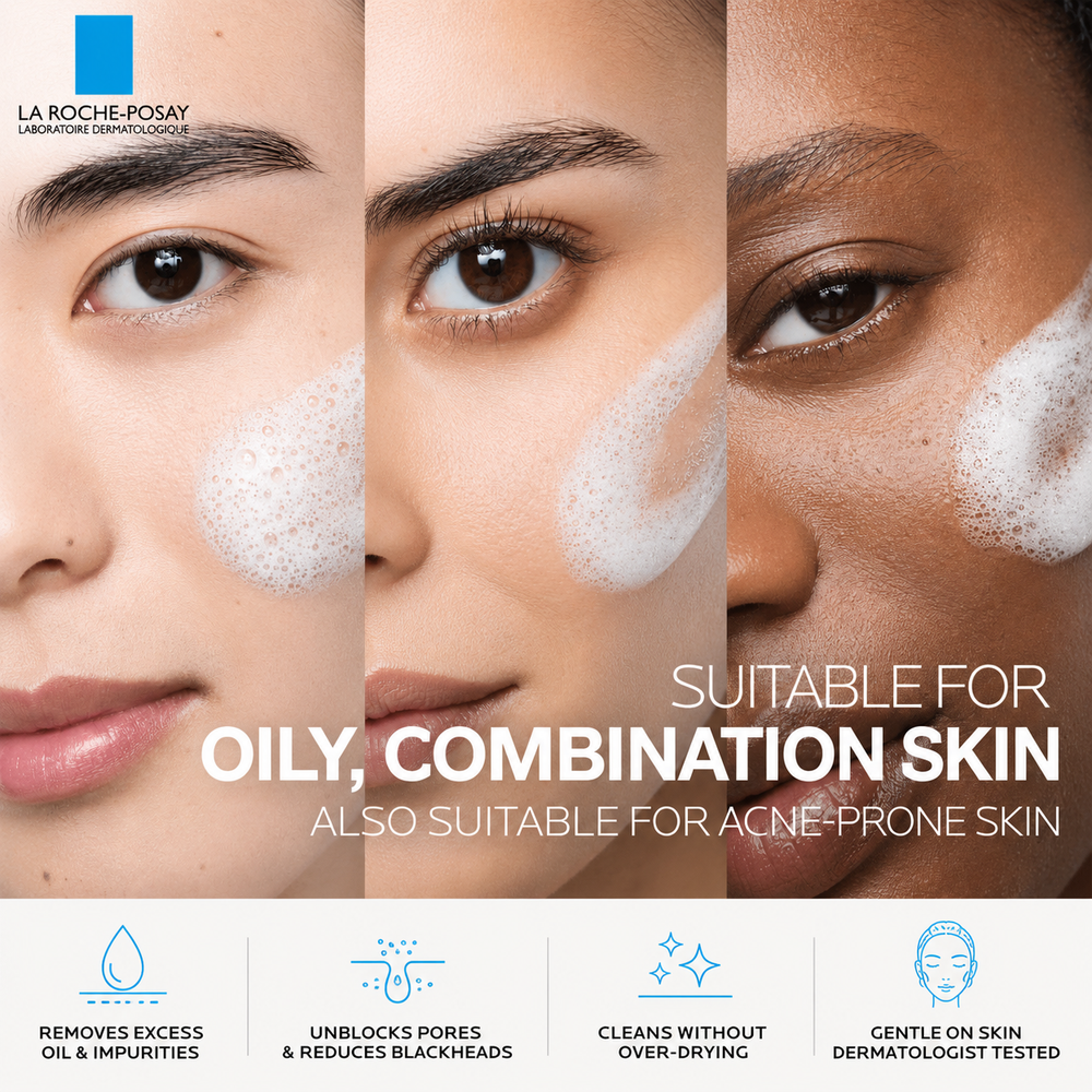 La Roche-Posay Effaclar Supramolecular Face Jelly Cleanser 400ml