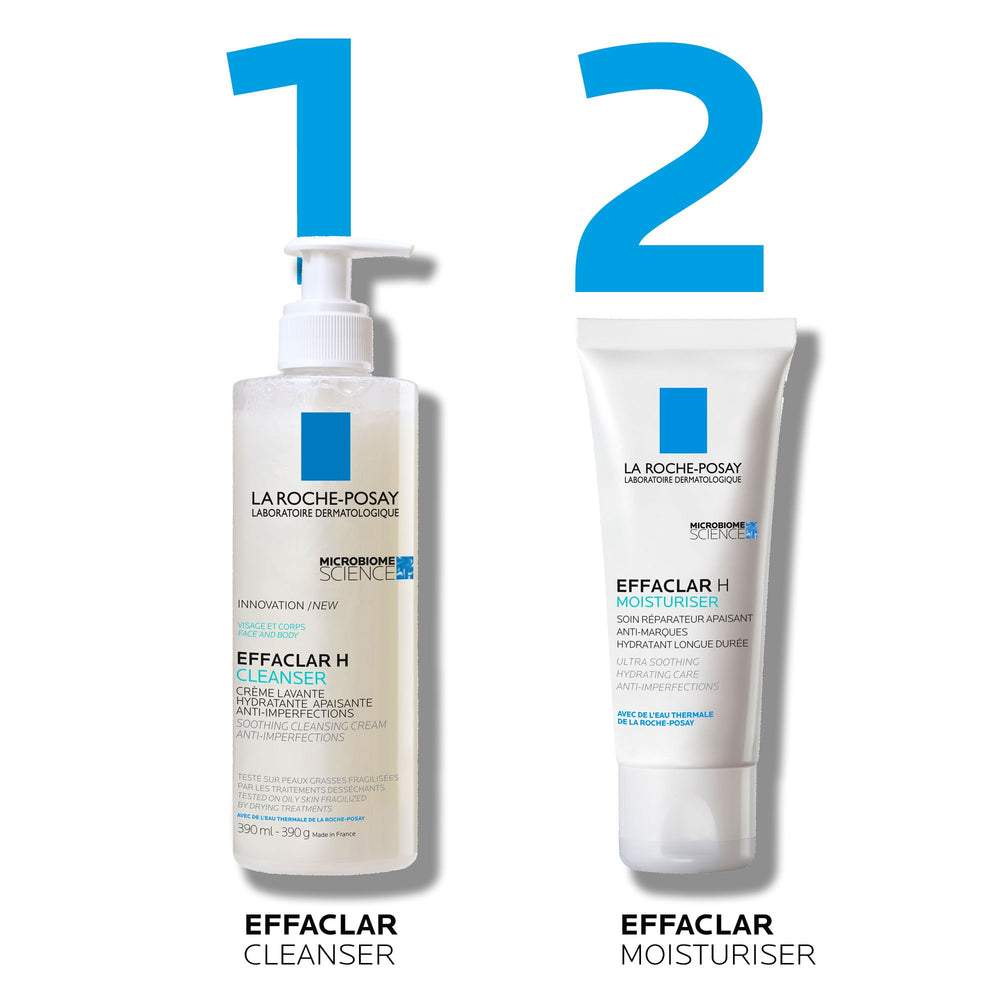 La Roche-Posay Effaclar H Iso-Biome Cleansing Cream 390ml
