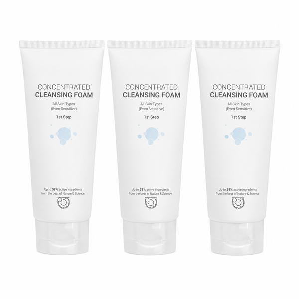 ClinicCare Concentrated Cleansing Foam 3 Pack Bundle