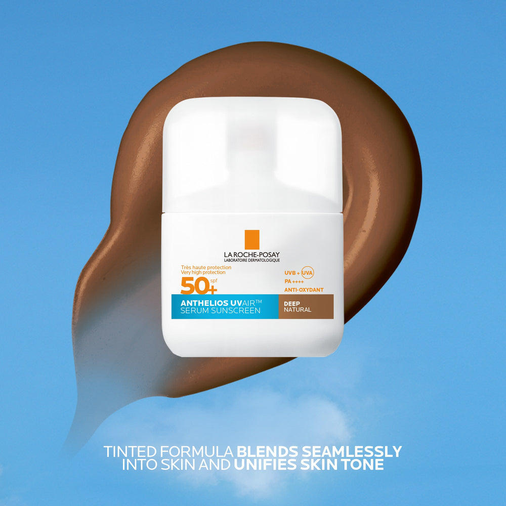 La Roche-Posay Anthelios UVAir Serum Sunscreen SPF50+ Deep 50ml