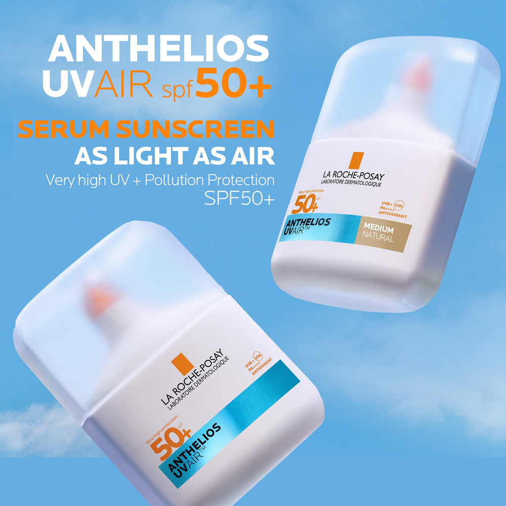 La Roche-Posay Anthelios UVAir Serum Sunscreen SPF50+ Medium 50ml