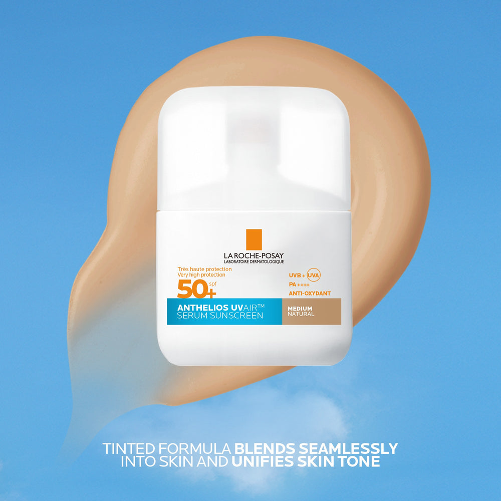 La Roche-Posay Anthelios UVAir Serum Sunscreen SPF50+ Medium 50ml
