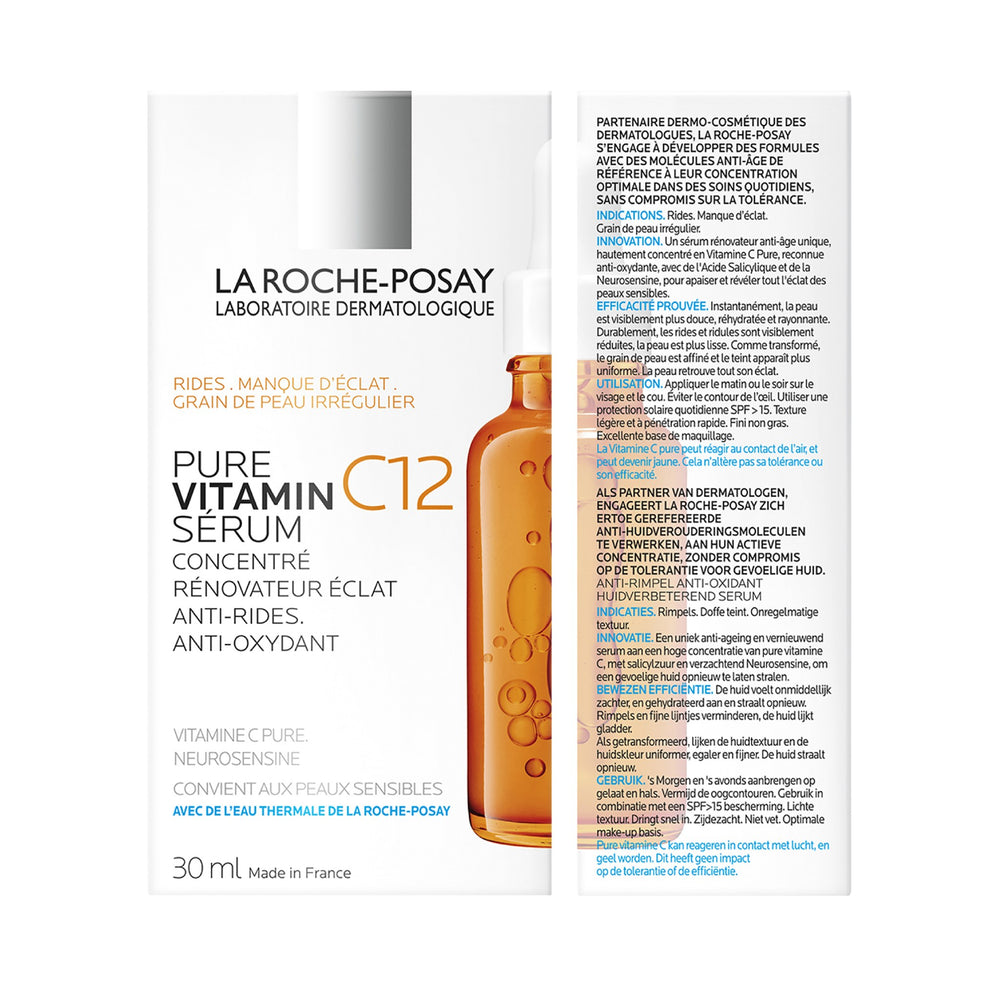 La Roche-Posay Vitamin C12 Serum Anti-Wrinkle and Radiance Restoring Serum 30ml