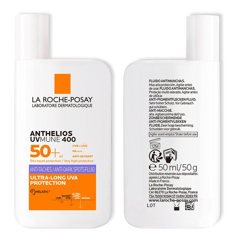 La Roche-Posay Anthelios UVMune 400 Anti-Pigment Fluid SPF50+ 50ml