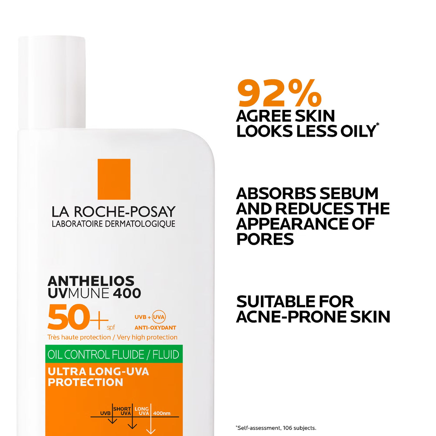 La Roche Posay Anthelios SPF50 + Mela B3 10ml Bundle