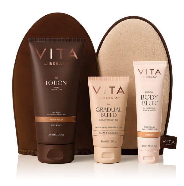 Vita Liberata The Glow Medium Collection Premium Tanning Bundle