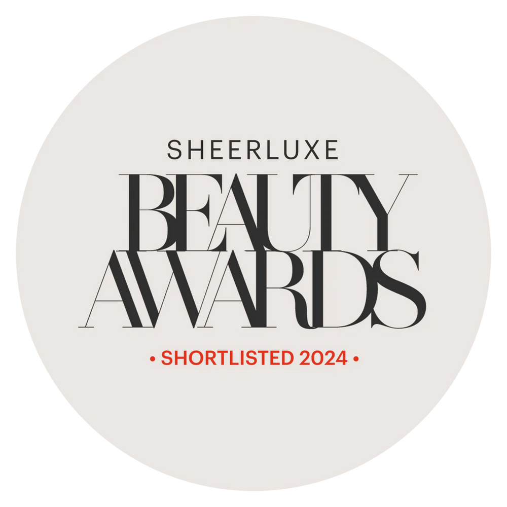 sheerluxe beauty awards shortlist 2024 badge