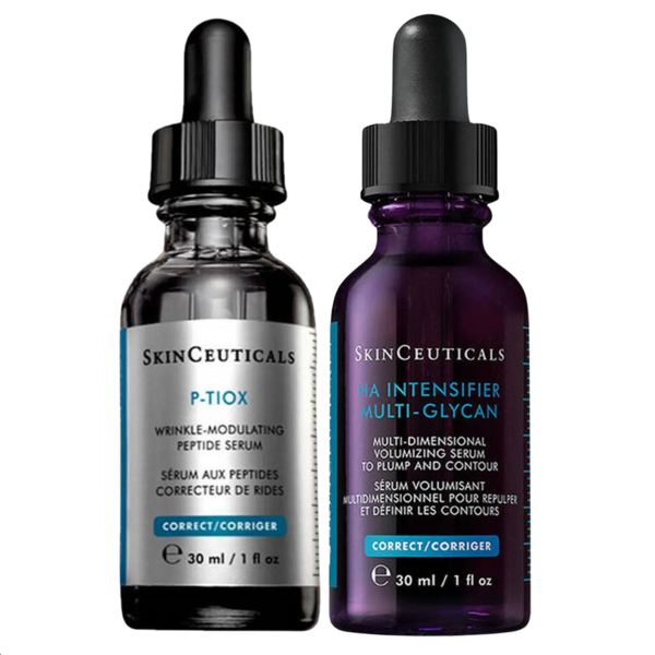 Skinceuticals Plumping & Anti-Ageing Power Pair Ha Intensifier Multi Glycan 30ml + P-TIOX 30ml