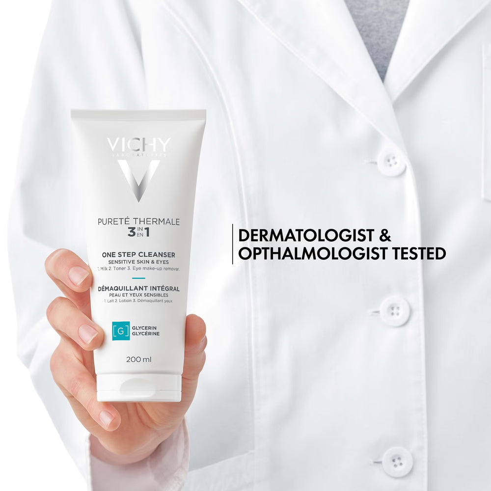 Vichy Pureté Thermale 3 in 1 Step One Cleanser 200ml