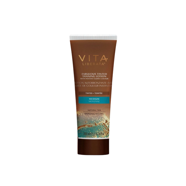 Vita Liberata Tanning Lotion with Instant Guide Colour, Medium, 200ml