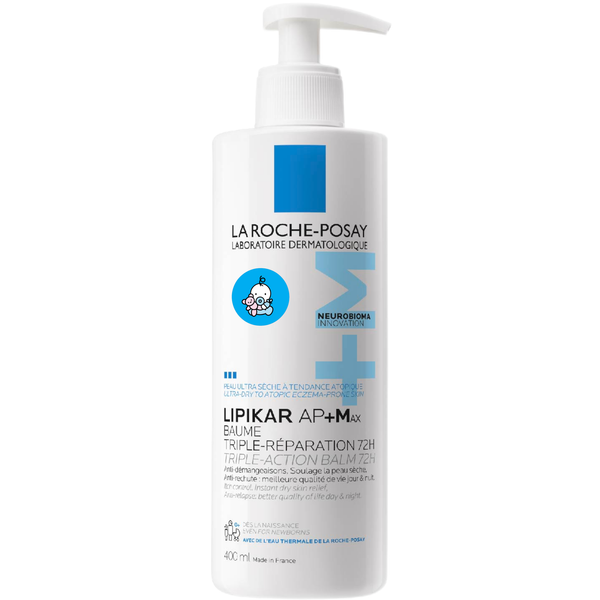 La Roche-Posay Baby Lipikar AP+MAX Triple-Action Balm 400ml