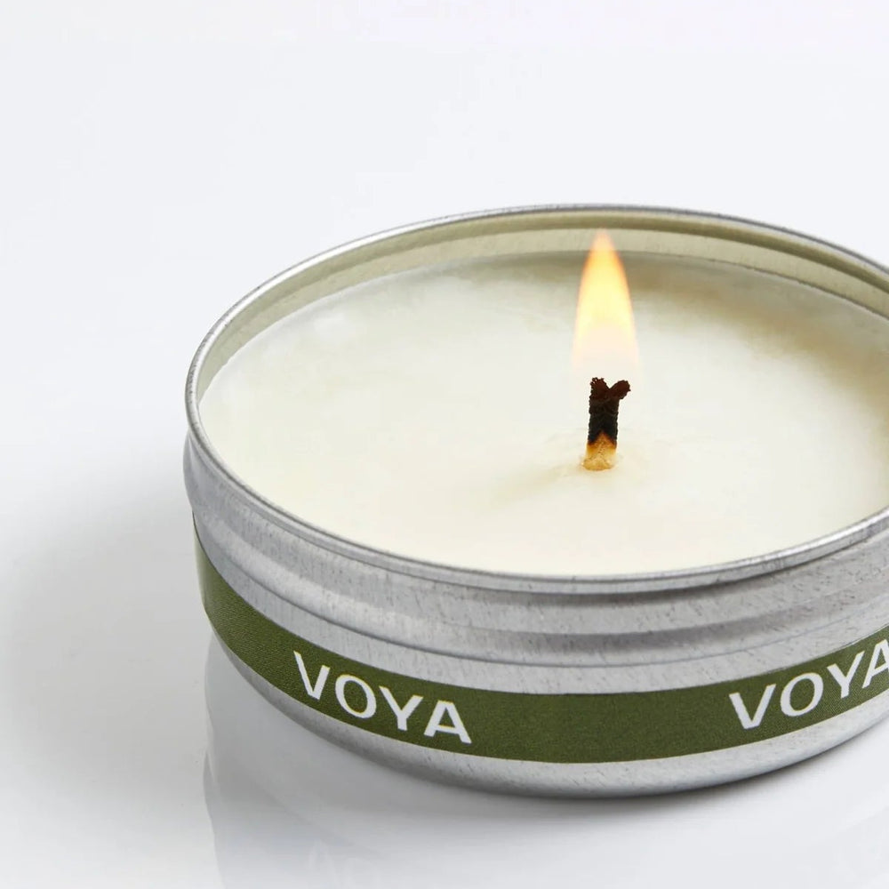 VOYA African Lime & Clove Mini Travel Candle VOYA