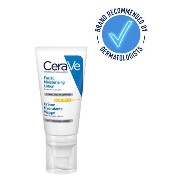 CeraVe AM Facial Moisturising Lotion SPF 50 52ml