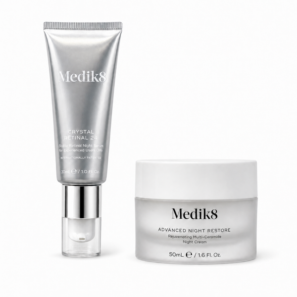 Medik8 Crystal Retinal 24 30ml + Advanced Night Restore 50ml Bundle