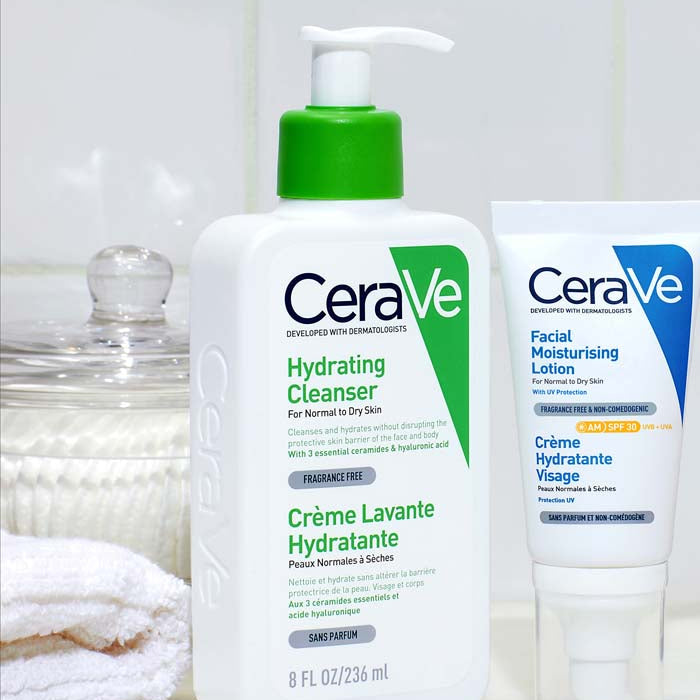 CeraVe AM Facial Moisturising Lotion SPF30 Twin Pack 2 x 52ml