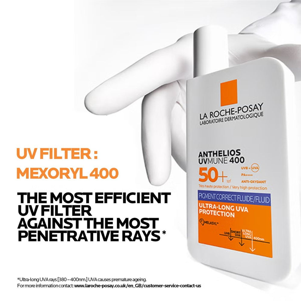 La Roche-Posay Anthelios UVMune 400 Anti-Pigment Fluid SPF50+ 50ml