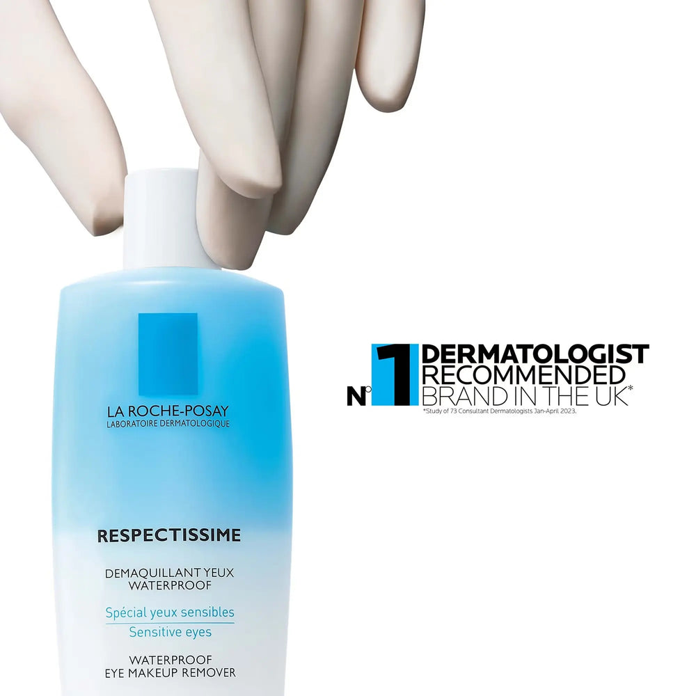 La Roche-Posay Respectissime Waterproof Gentle Eye Makeup Remover 125ml Eye Care