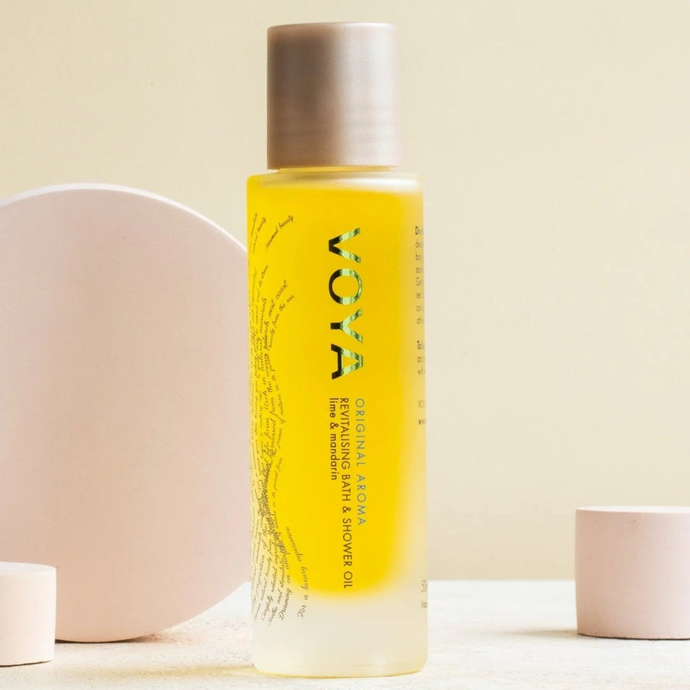 VOYA Revitalising Bath and Shower Oil Lime & Mandarin 50ml VOYA