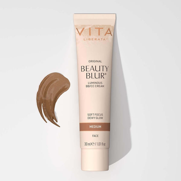 Vita Liberata Original Beauty Blur, Luminous BB/CC Cream, Medium 30ml